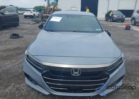 2022 Honda Accord Sport из США, поврежденный, VIN 1HGCV1F34NA122000